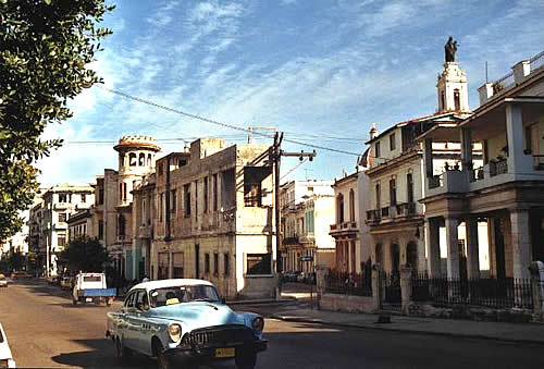 tradicional arquitectura de La Habana Vieja